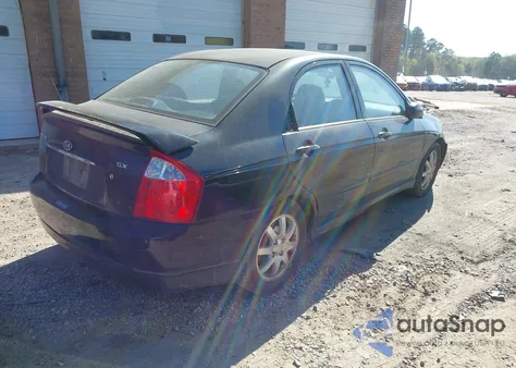 2006 Kia Spectra Ex/Lx/Sx from USA, damaged, VIN KNAFE121765352492